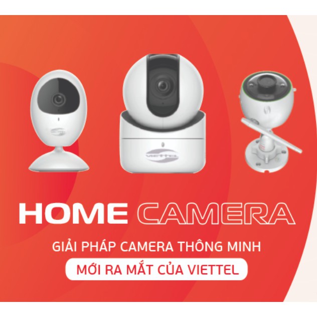Home camera Viettel - camera quan sát có tính năng lưu trữ trực tuyến