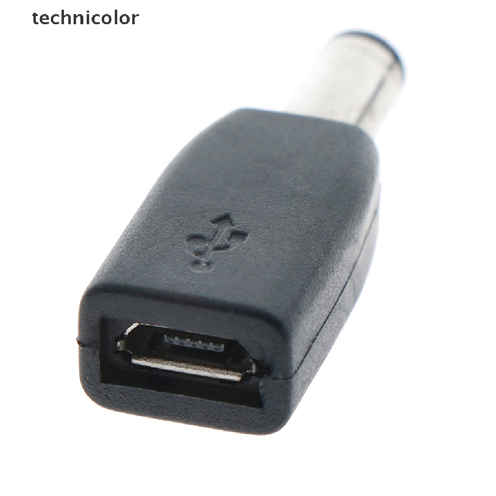 Tcvn 1/2/5pcs dc 5.5x2.1mm male to micro usb female connector charge converters Jelly