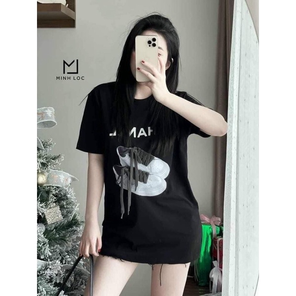 ANU727 - ÁO PHÔNG NỮ CỘC TAY GIÀY CHANEO