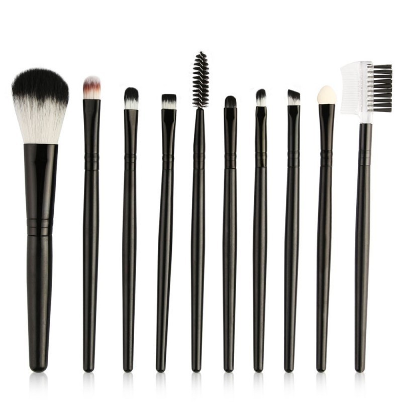 MAANGE 10pcs Makeup Brushes Set Eyebrow Makeup  Powder Foundation Brush