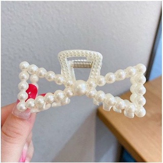 Kẹp tóc Dec đính hạt ngọc đá siêu sang chảnh Gem.05
