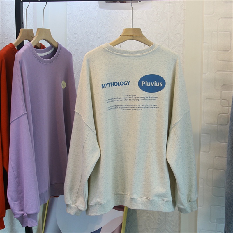 NRVP Áo Hoodie Thiết Kế Đơn Giản Thời Trang Hàn Quốc Cho Nữ