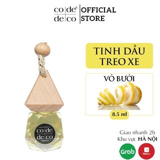 [Mã SKAMLTSM9 giảm 10% đơn 99K] Tinh Dầu Treo Xe Vỏ Bưởi CODE DECO 8.5ml Tiện Dụng, Khử Mùi Tạo Không Gian Thông Thoáng
