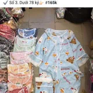 Combo 7 bộ đồ mặc nhà