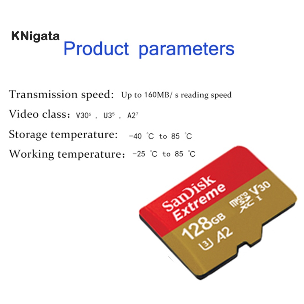 SANDISK Thẻ Nhớ 128gb 256gb 512gb 1tb Cho Máy Ảnh Mp4 / Mp3 | BigBuy360 - bigbuy360.vn