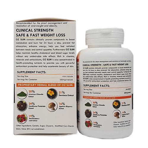 OZ Slim viên uống giảm cân từ Mỹ