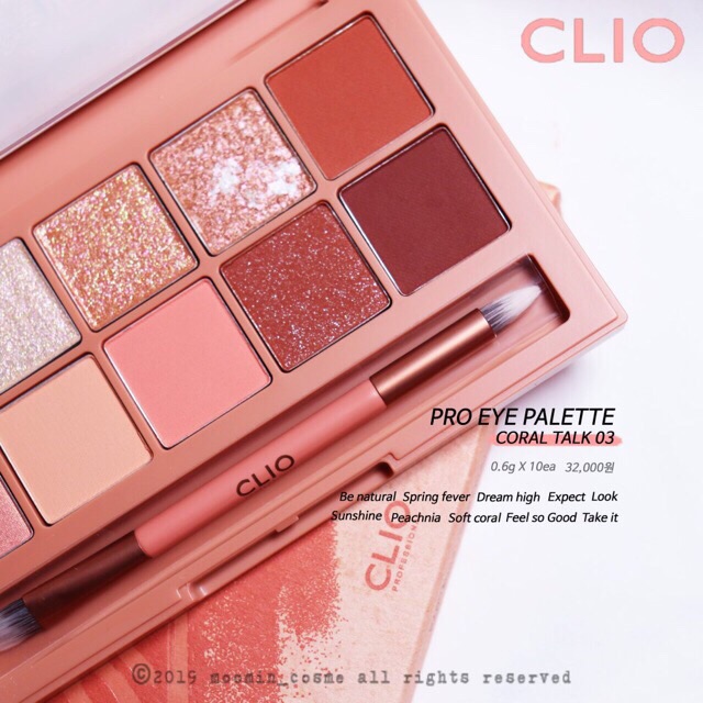 [ BẢNG 03 ] BẢNG MẮT CLIO PRO EYE PALETTE #03 | BigBuy360 - bigbuy360.vn