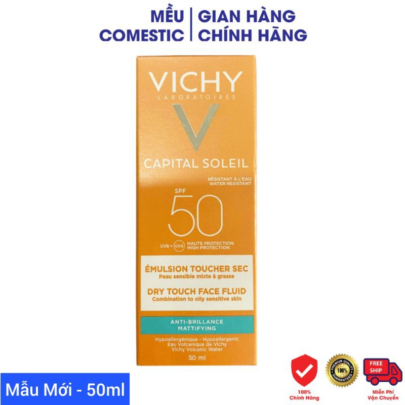 Kem Chống Nắng Vichy IDeal Soleil Spf 50 - 50ml