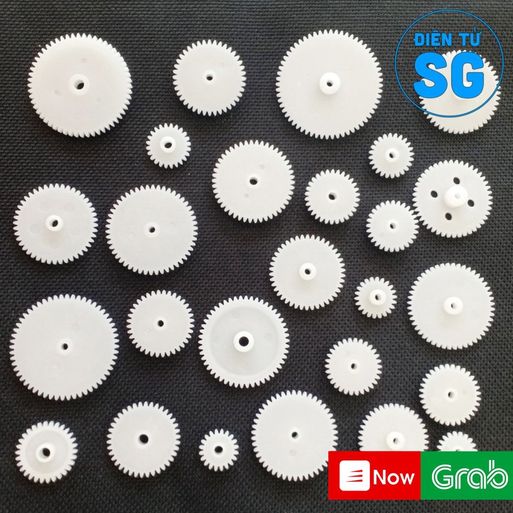 Bộ bánh răng nhựa DIY 25 chi tiết / 81 chi tiết / 92 chi tiết / 106 chi tiết