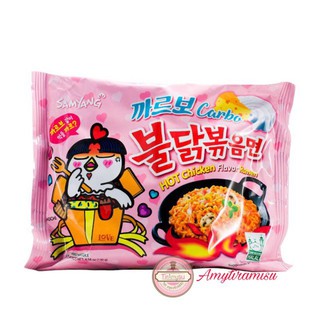 Mì Khô Gà Cay Samyang Carbonara 130g