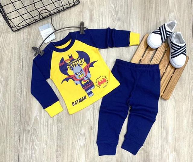 Bộ Dài Tay Bé Trai Borip Xuất Khẩu Siêu Xịn 8-22kg