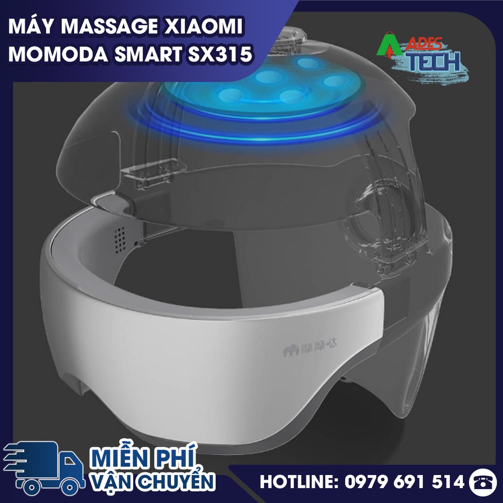 Máy Massage Đầu Xiaomi Momoda Smart SX315 3in1 - Massage Cổ Đầu Mắt - Bảo Hành Chính Hãng 6 Tháng