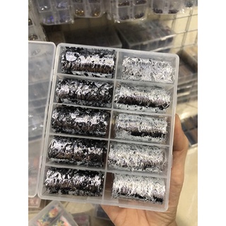 [Phụ Kiện nail] Set foil set 10 cuộn