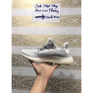 Giày thể thao yeezy 350 static trắng xám