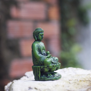 TƯỢNG A DI ĐÀ CAO 11cm ( chất liệu xi măng)