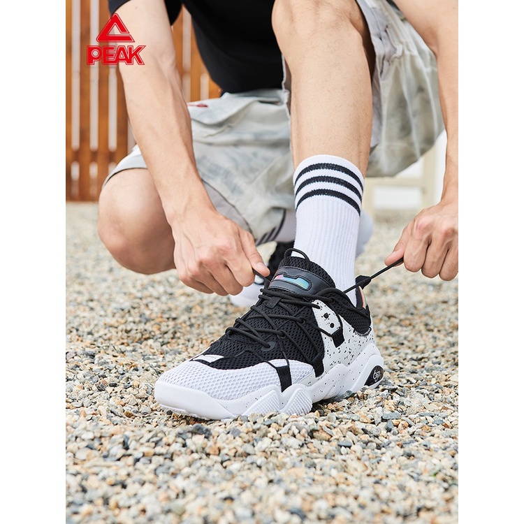 Giày Thể Thao Nam Chính Hãng PEAK Taichi Sound Wave E02757E, Công Nghệ TAICHI Cực Êm, Phối Đồ Thời Trang Cực Chất