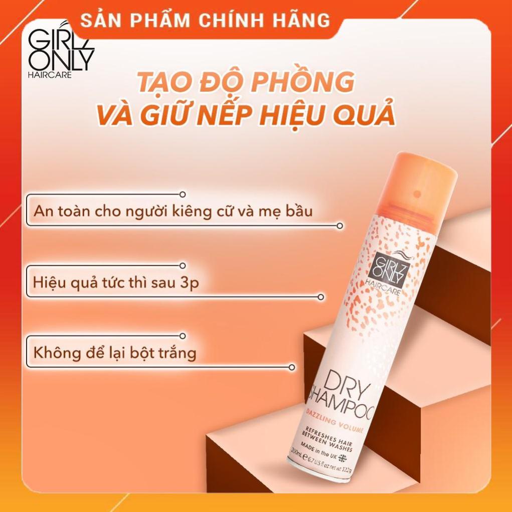 DẦU GỘI KHÔ GIRLZ ONLY 200ML