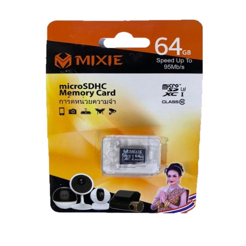 Thẻ Nhớ Micro SDHC Mixie Tùy Chọn Dung Lượng 32GB / 64GB | BigBuy360 - bigbuy360.vn