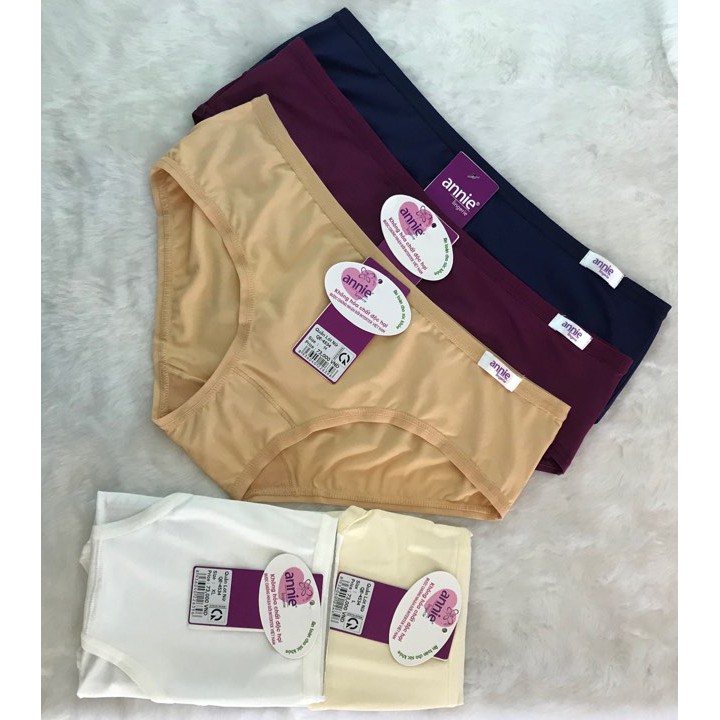 Quần lót nữ annie QE4534 thun lạnh mịn mát, hạn chế vết hằn