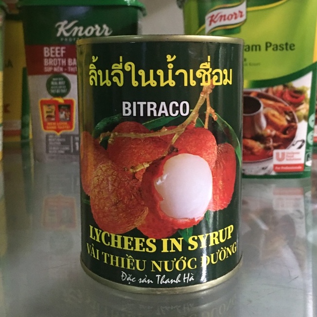 Vải thiều nước đường Bitraco 565g | BigBuy360 - bigbuy360.vn