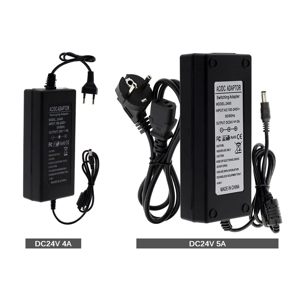 Thiết Bị Biến Áp DC12V 24V AC100V-240V 1A 2A 3A 5A 6A 8A 10A Cho Đèn LED Dây