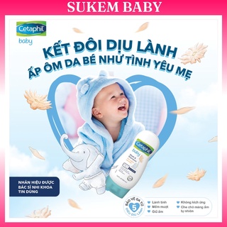 Sữa tắm gội dịu nhẹ cho bé Cetaphil Baby Gentle Wash & Shampoo 230ml/400ml