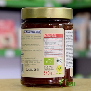 Mứt dâu hữu cơ 340gr - DM Bio
