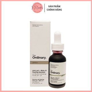 Tẩy da chết hóa học the ordinary aha 30% + bha 2% peeling solution