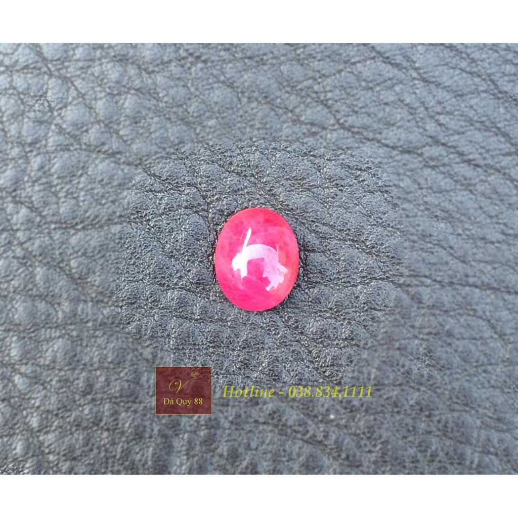 Mặt Đá Ruby Tự Nhiên Yên Bái Size 5,46ct, Mặt nhẫn, Mặt Dây Chuyền