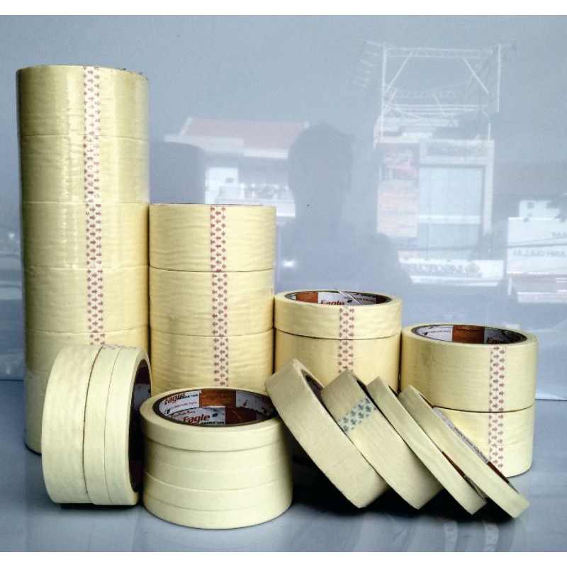 Băng keo giấy đủ loại  2F4 - 4F8 loại dày viết lên được