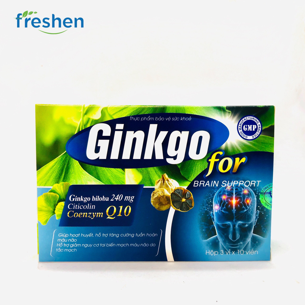 GINKGO FOR - giúp hoạt huyết, hỗ trợ tăng cường tuần hoàn máu não