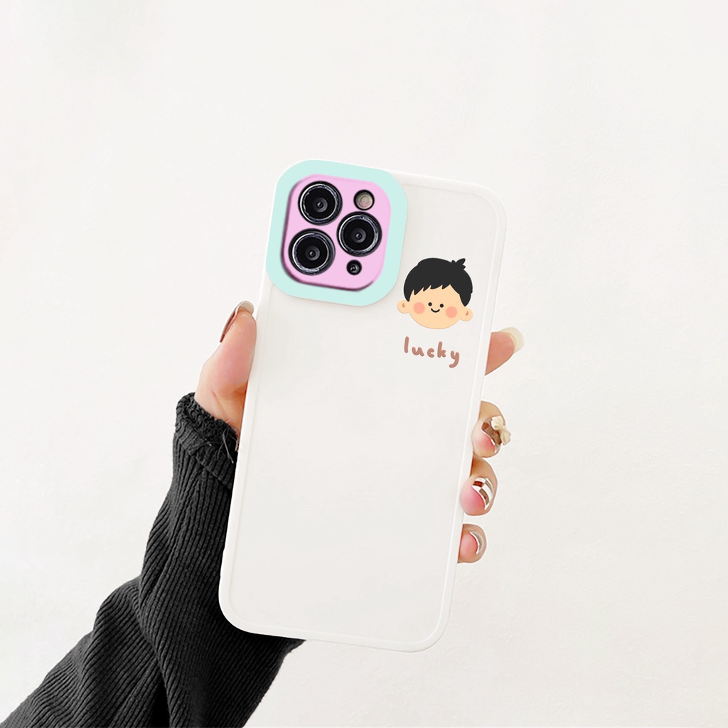 Ốp lưng iphone Tiny Friends cạnh vuông 6/6plus/6s/6splus/7/7plus/8/8plus/x/xr/xs/11/12/13/pro/max/plus/promax