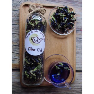 Trà hoa đậu biếc tâm trà lọ 350ml 50g