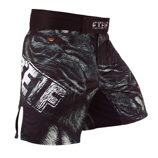 Quần ngắn MMA BJJ Kick Boxing Jiu jitsu Muay Thái Gym Fitness Black Candy QNR029
