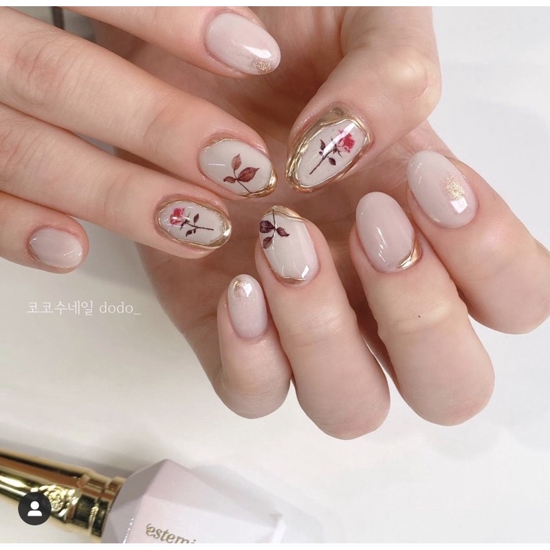 Gel inox  tráng gương daily vẽ móng