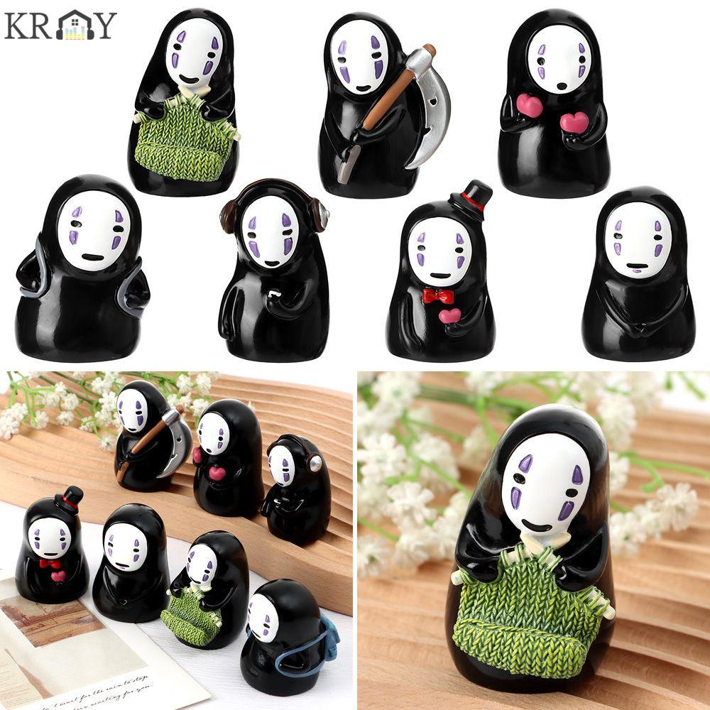 Mô hình vô diện nhiều kiểu tùy chọn trang trí dễ thương