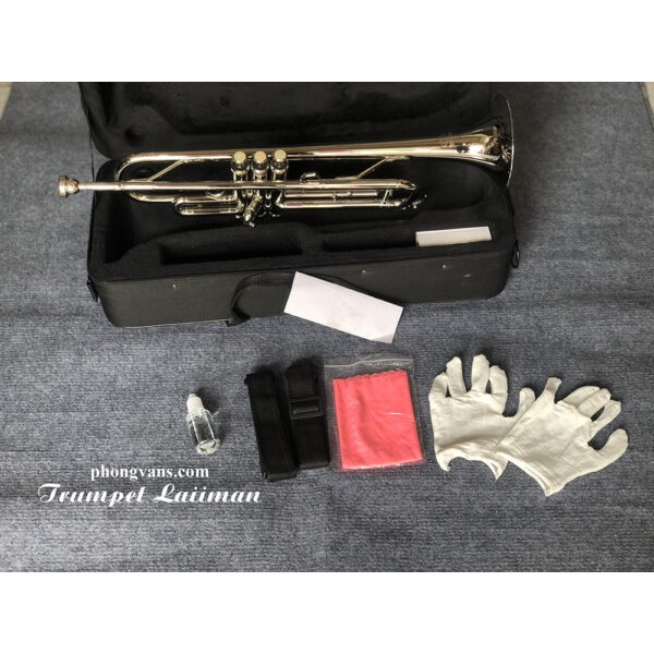 Kèn Trumpet Laiiman Pháp trắng