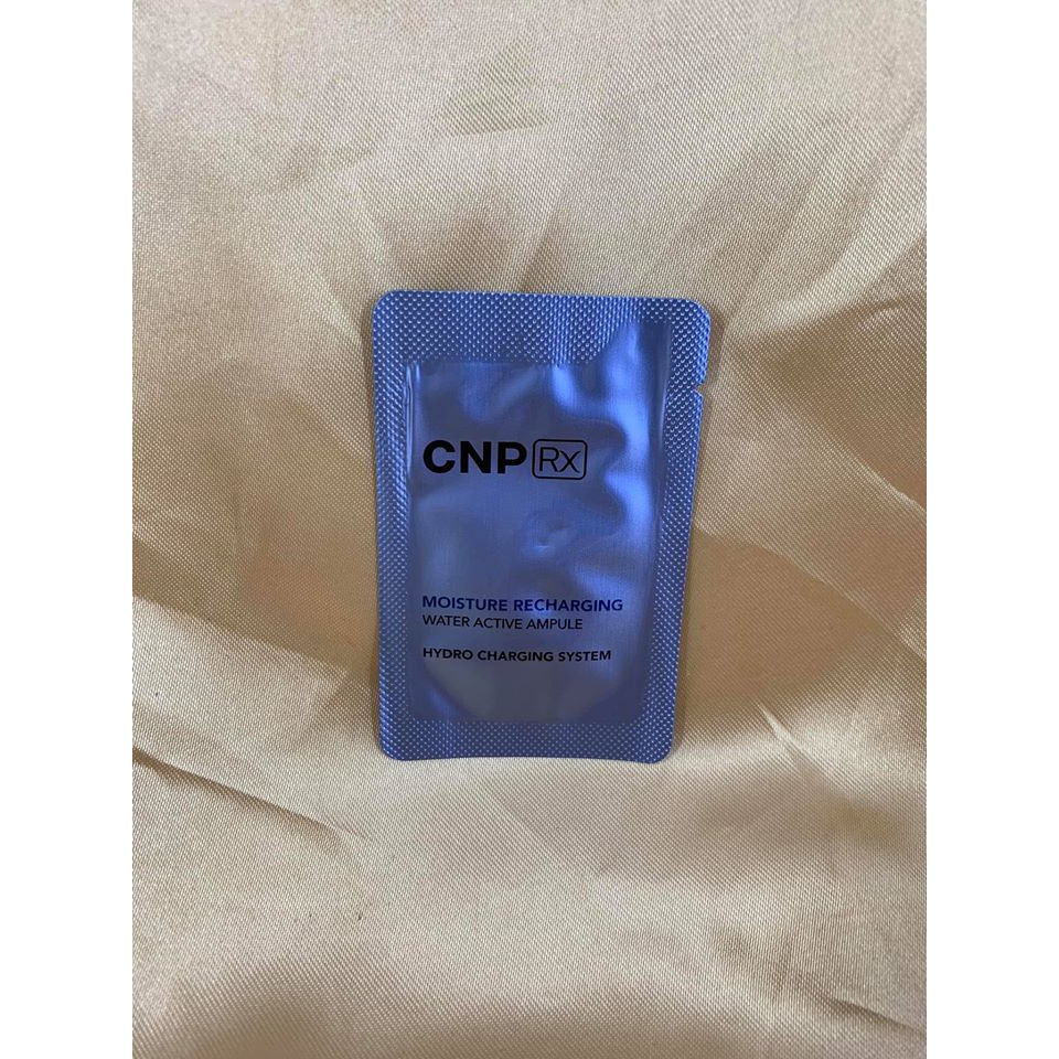 Gói Tinh chất cấp nước keo ong xanh căng bóng da CNP Rx Moisture Recharging Water Active Ampoule 1ml | BigBuy360 - bigbuy360.vn