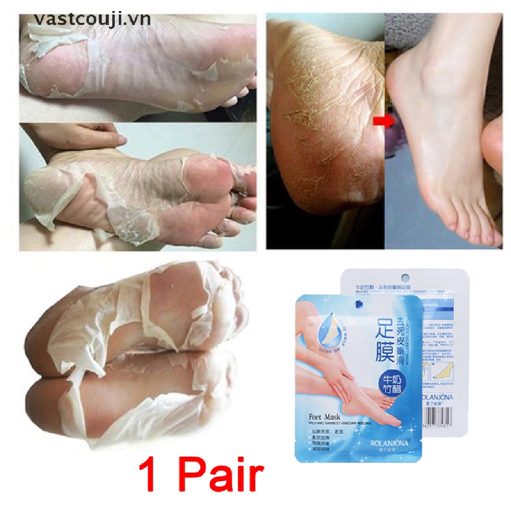 1 Cặp Mặt Nạ Chân Tẩy Tế Bào Chết Da Chân VASTJI