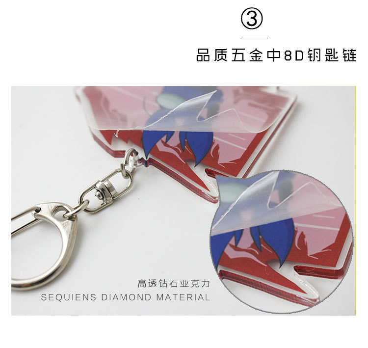 Móc Khóa Hai Mặt Hình Phi Hành Gia Xinh Xắn Among Us Game Acrylic Keychain Bag Fashion Pendant Accessories