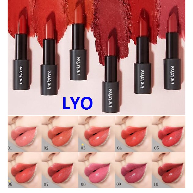 Son Thỏi Innisfree Real Fit Lipstick