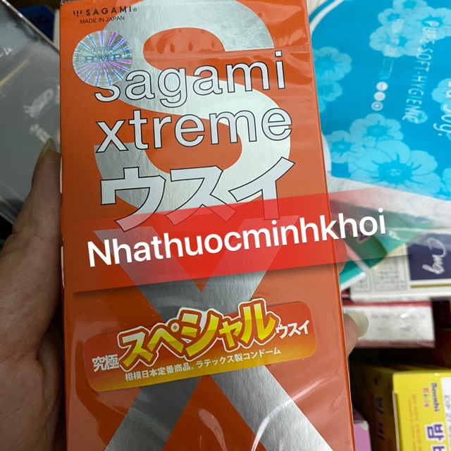 ✅✅BAO CAO SU SIÊU MỎNG SAGAMI XTREME (10 chiếc)