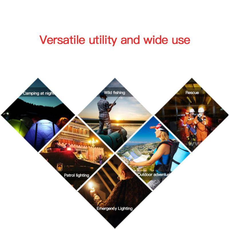 Đèn pha led 6 bóng có thể điều chỉnh chống thấm nước chống thấm nước ip6