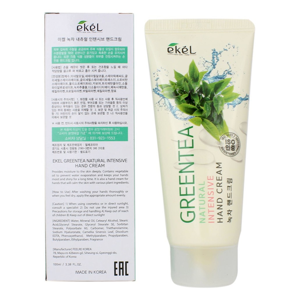 KEM DƯỠNG DA TAY CHÂN CAO CẤP EKÉL GREEN TEA HAND CREAM