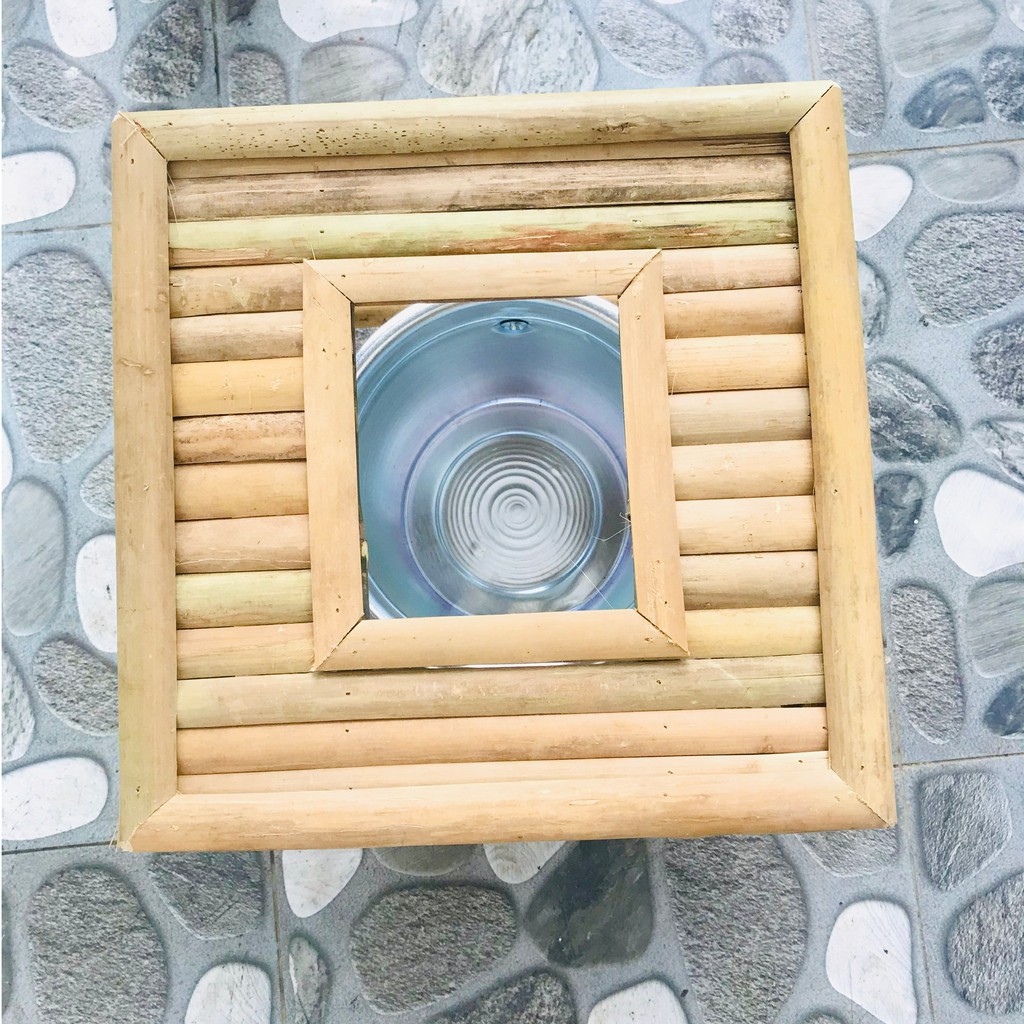 Combo ghế xông vùng kin+Xô