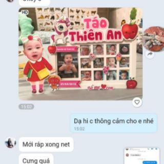 Khung ảnh 3d cho bé( tặng 1chibi)