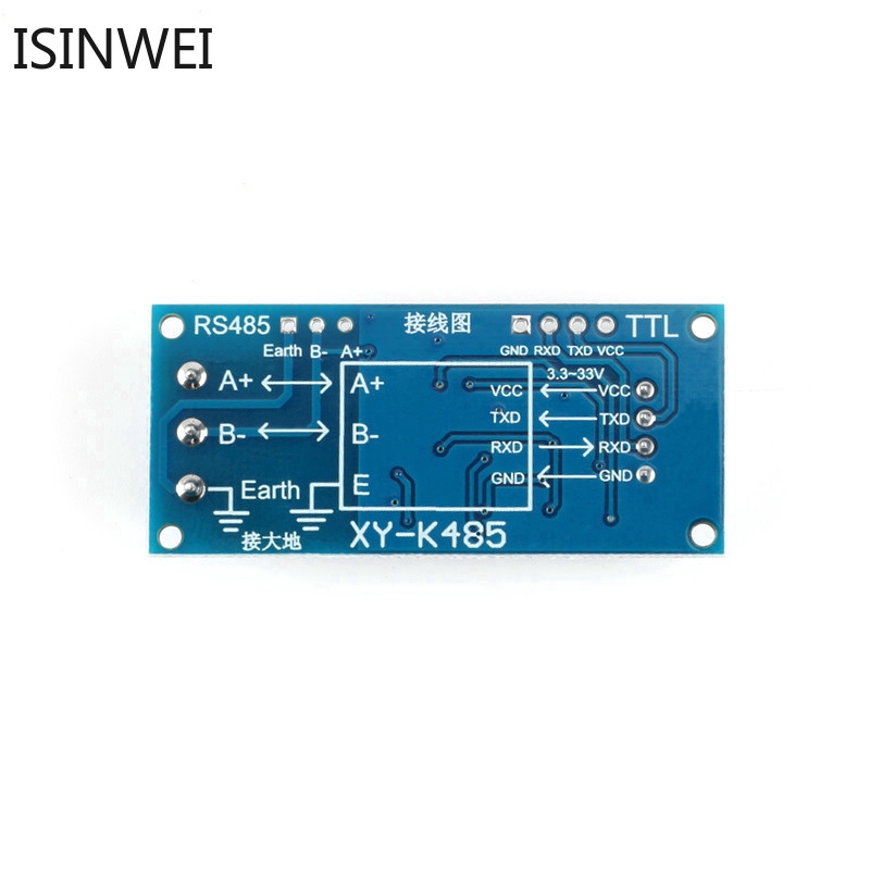 TTL to RS485 Converter Board Module RS485 Mutual Conversion TTL Signal Microcontroller Wide Voltage