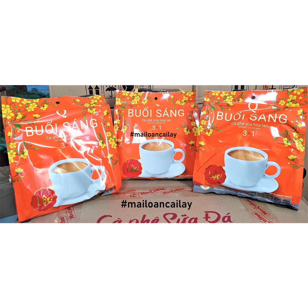 Cà phê sữa hòa tan Trần Quang Good Morning 480g