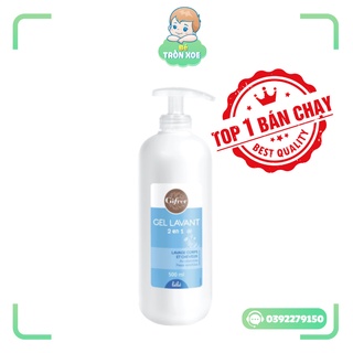 Gel Lavant - Sữa tắm gội 2 trong 1 Gifrer cho bé - An toàn, mát dịu da - Chai 500ml