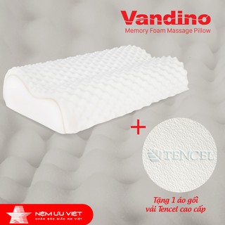 Gối Vandino MEMORY FOAM orthopedic massage pillow